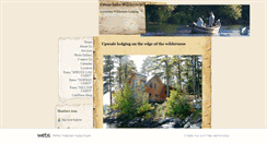 Desktop Screenshot of cranelakewildernesslodge.com